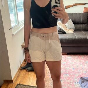 Outdoor Voices Rectrek 3” Hiking Shorts in Nirvana Lace Seashell